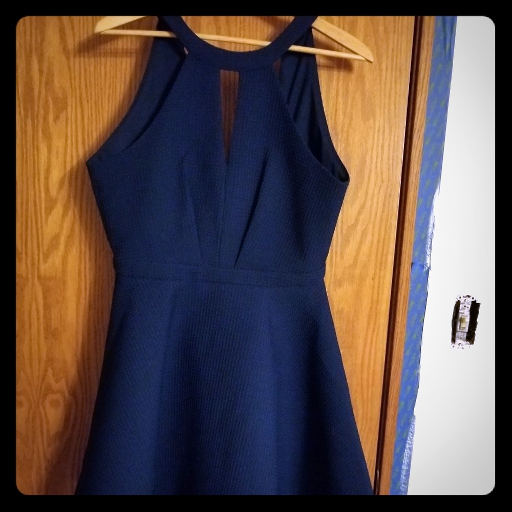 Navy blue dress